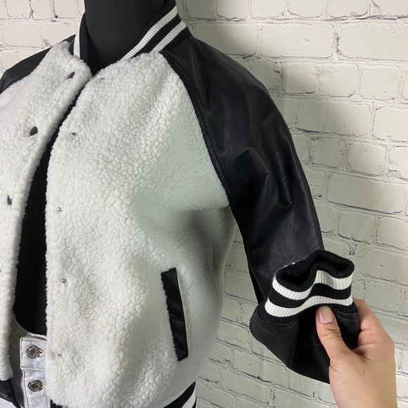 NWT- CI SONO vegan varsity jacket | Small - Picture 5 of 11